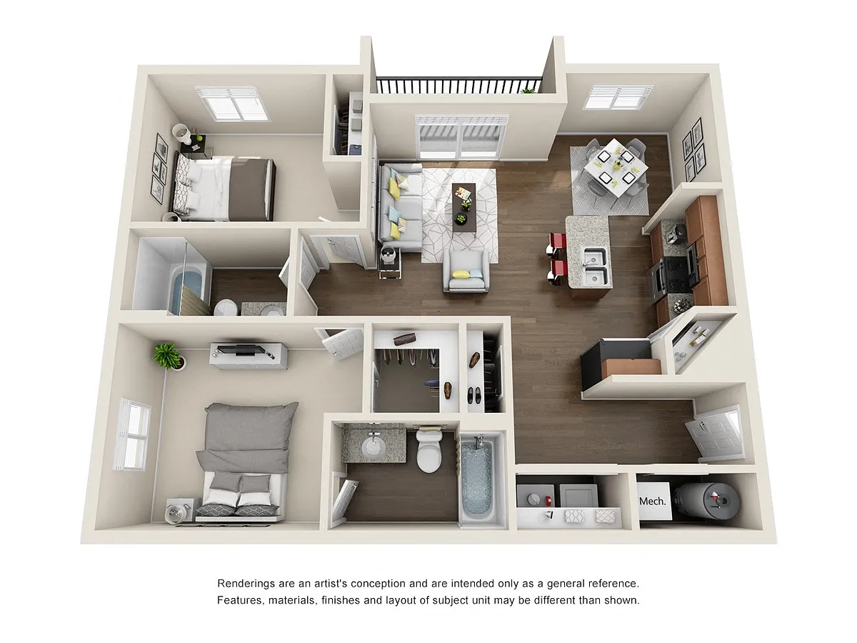 Floor plan Pine Tree