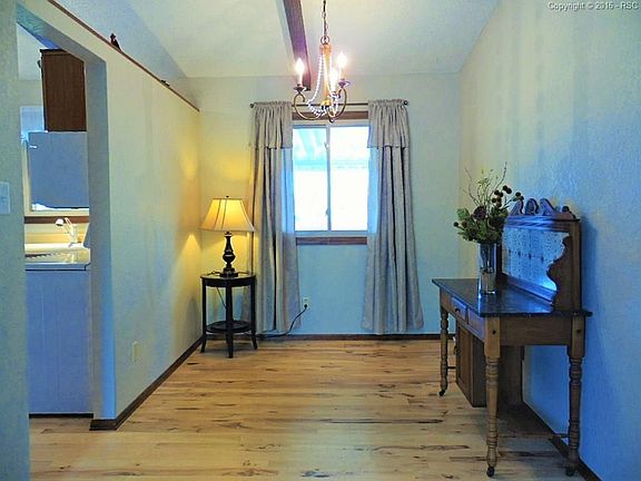 Formal dinning space with great character.