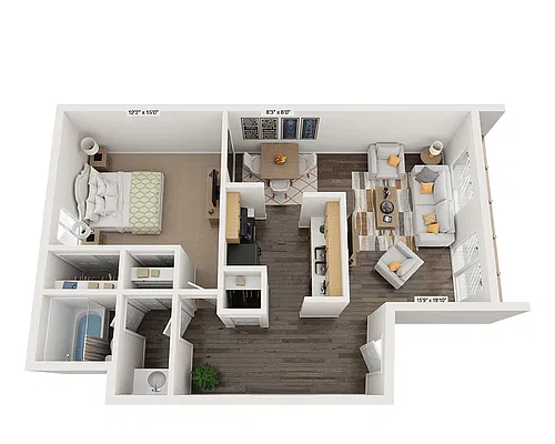 Floor plan Monterey