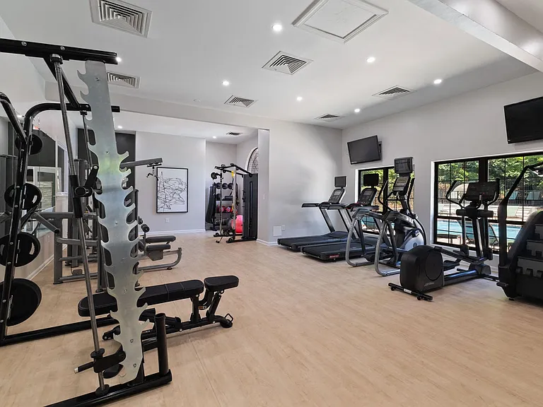 Our modern fitness center offers some of the latest equipment