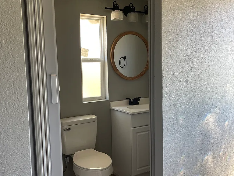 Entrance to Bathroom.