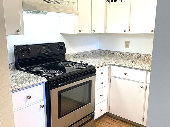 So much storage, open and spaces kitchen with large window