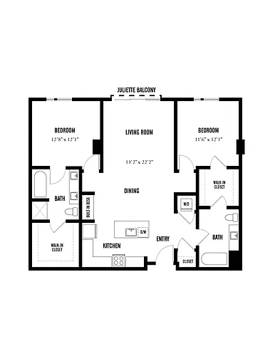 Floor plan Camorino