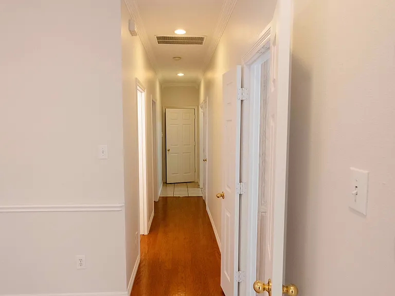 Hallway from garage into the home