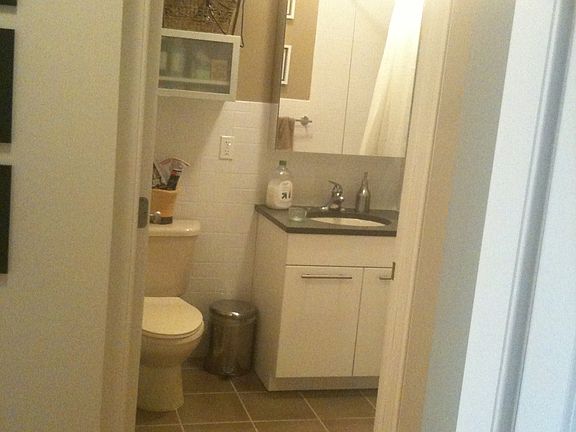 Bathroom with old vanity