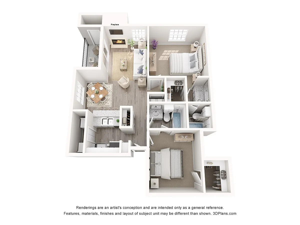 Floor plan B2R