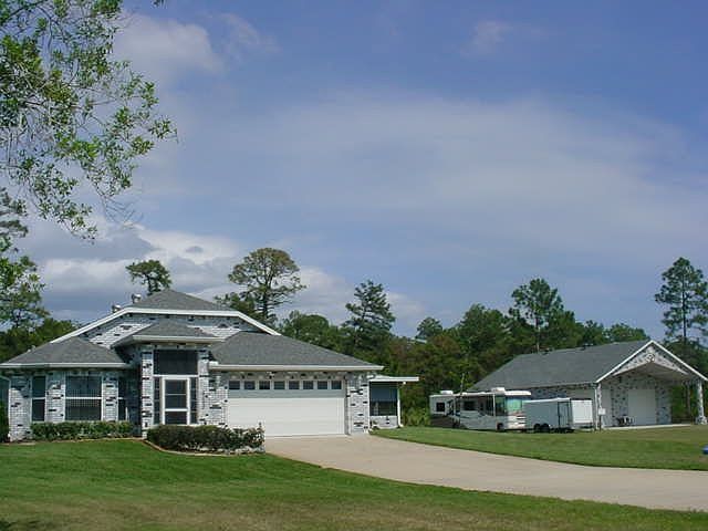 home + detached garage