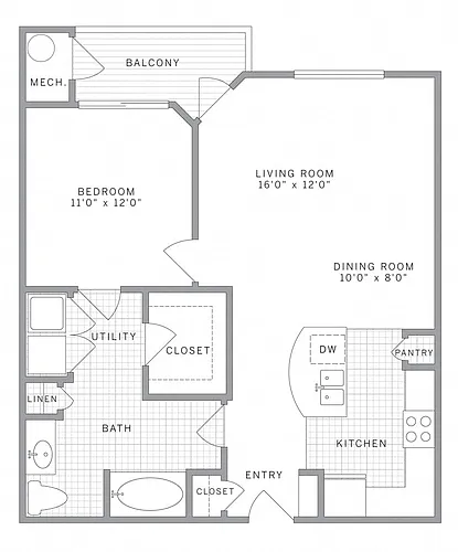Floor plan A2