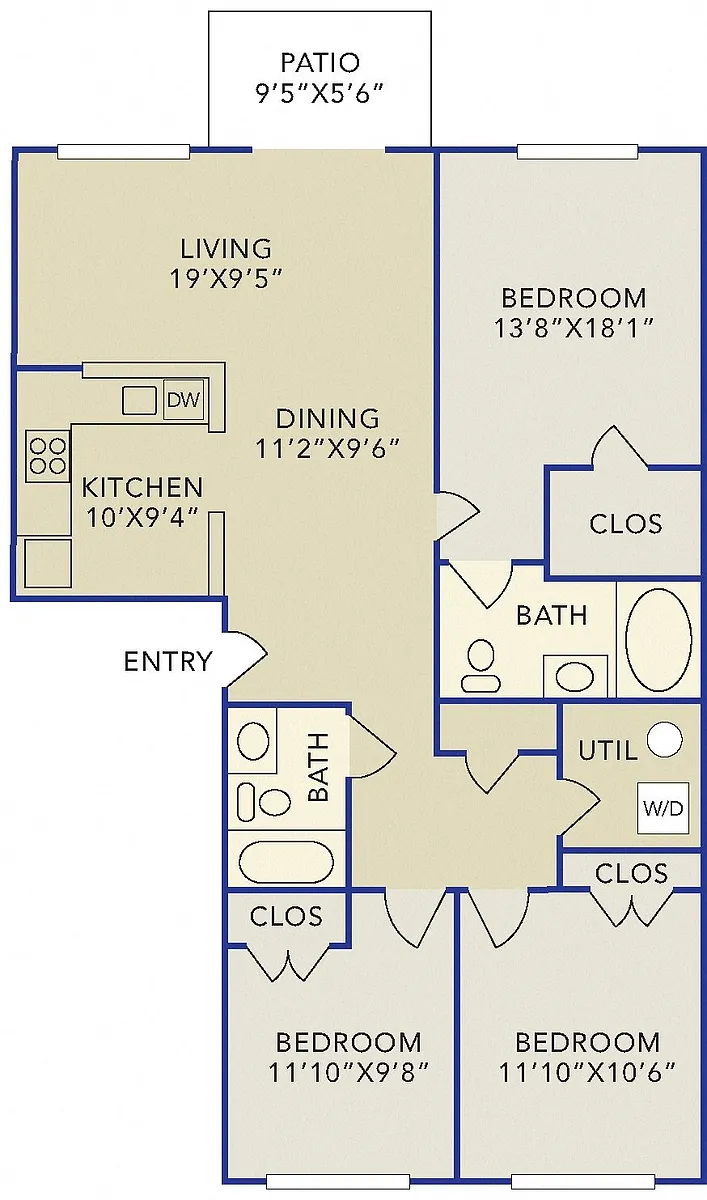 Floor plan C