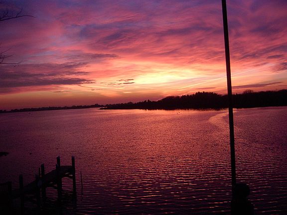Sunsets on Potter Pond