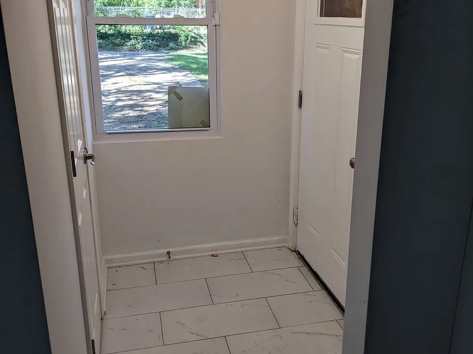 Rear entrance