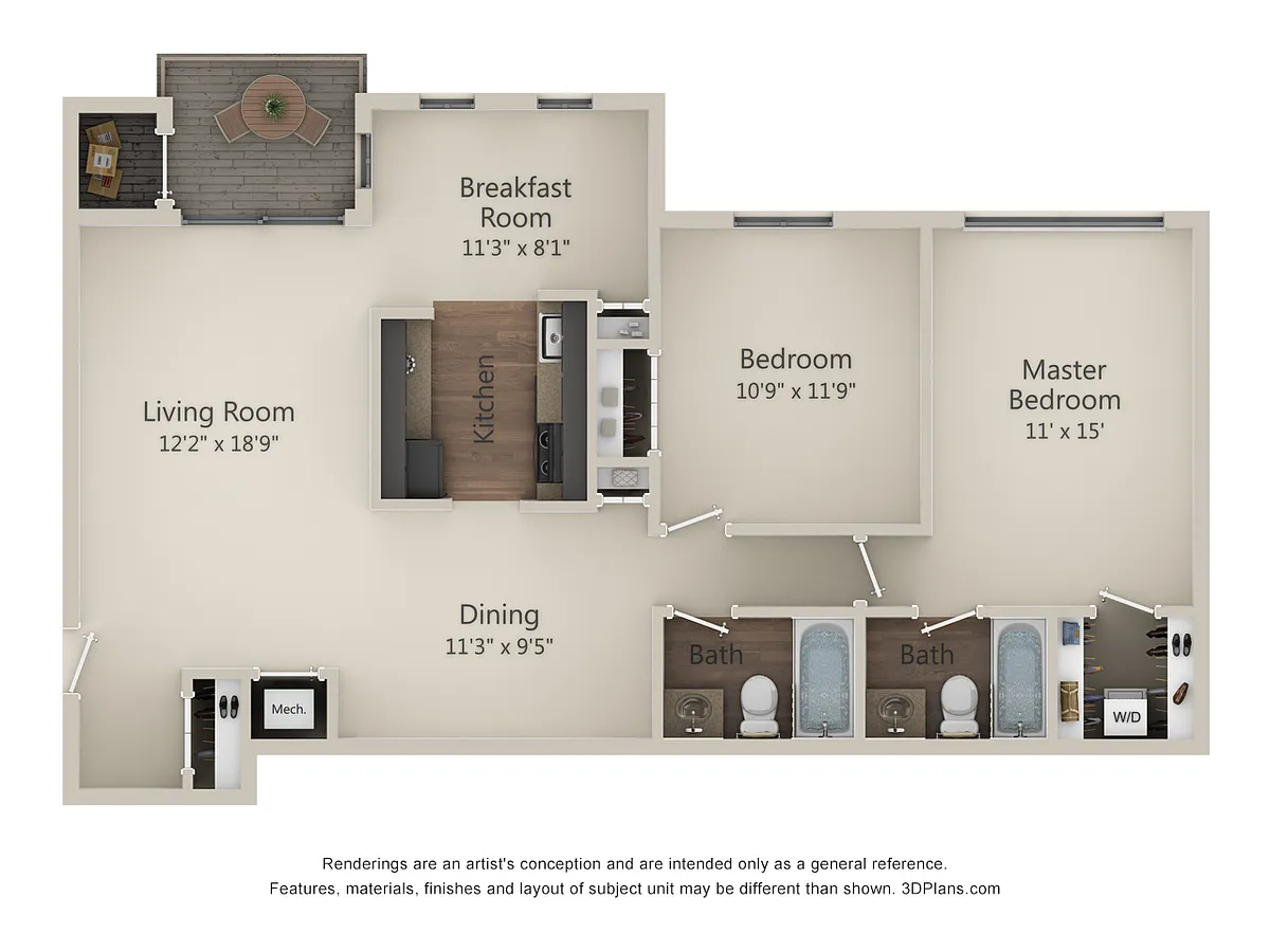 Floor plan The Orchid