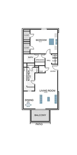 Floor plan Hampshire
