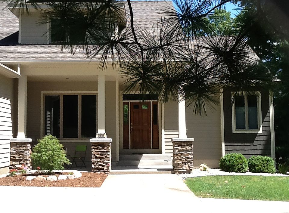 Beautiful front entry