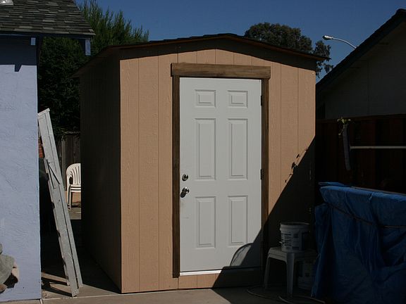 Backyard shed