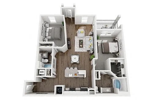 Floor plan Lafayette Renovated