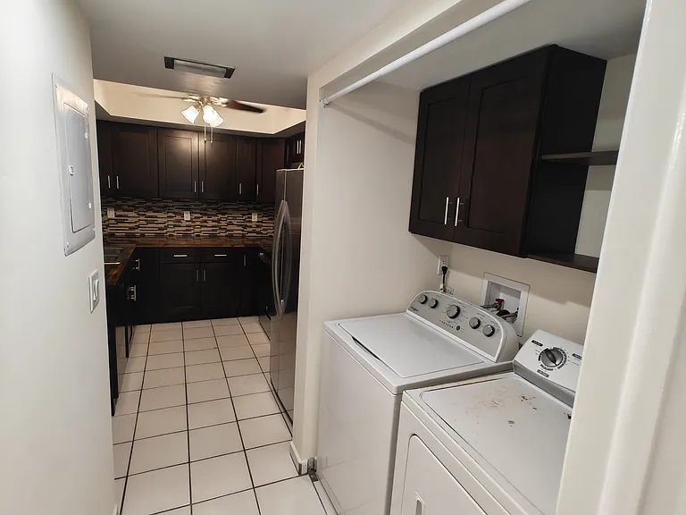 laundry to kitchen from 1st floor bath