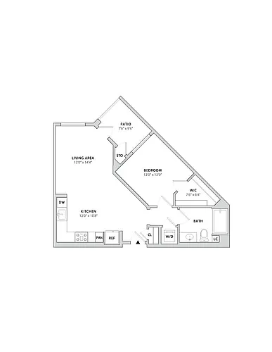 Floor plan A4 - R
