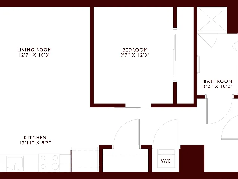 Explore this charming urban apartment design with well-planned spaces for comfort and style. Explore this charming urban apartment design with well-planned spaces for comfort and style.