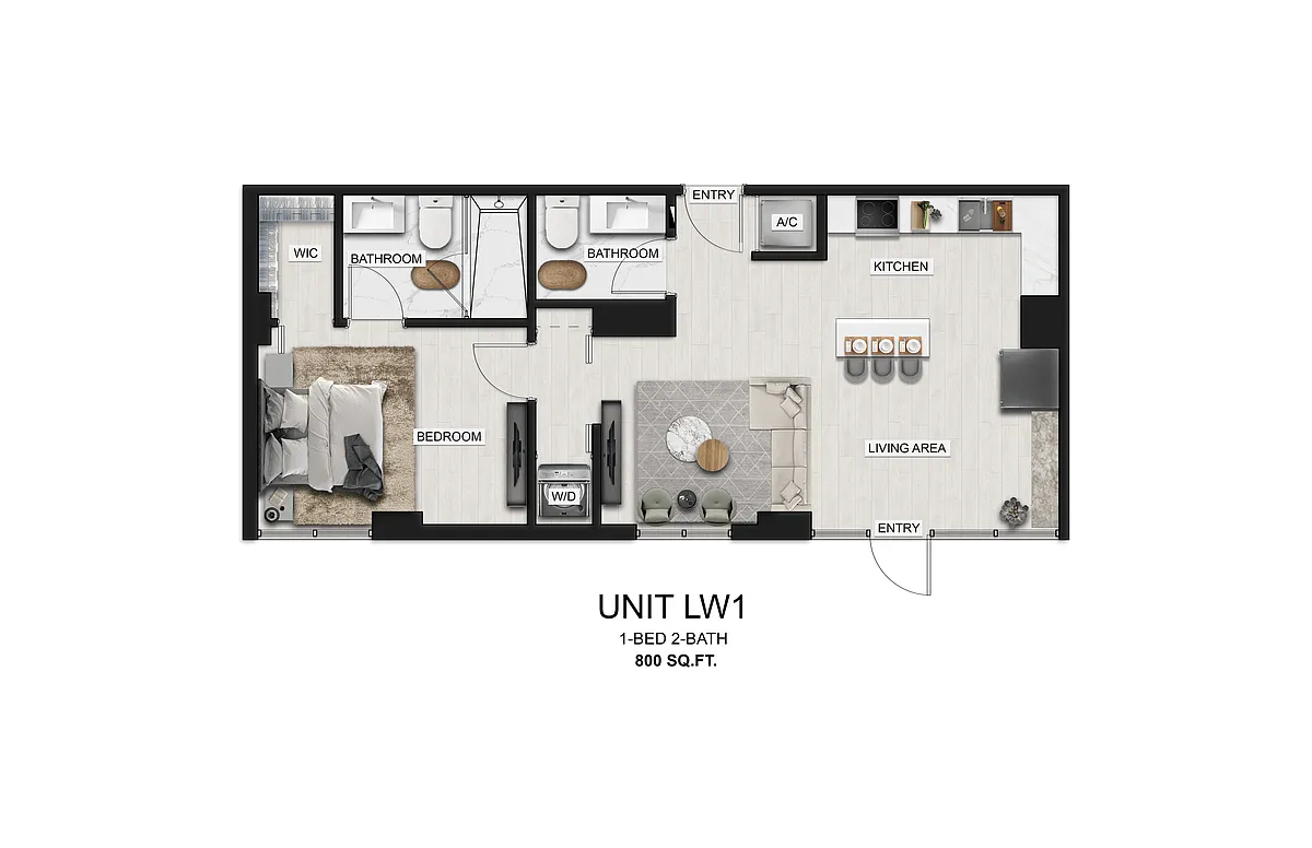 Floor plan LW1