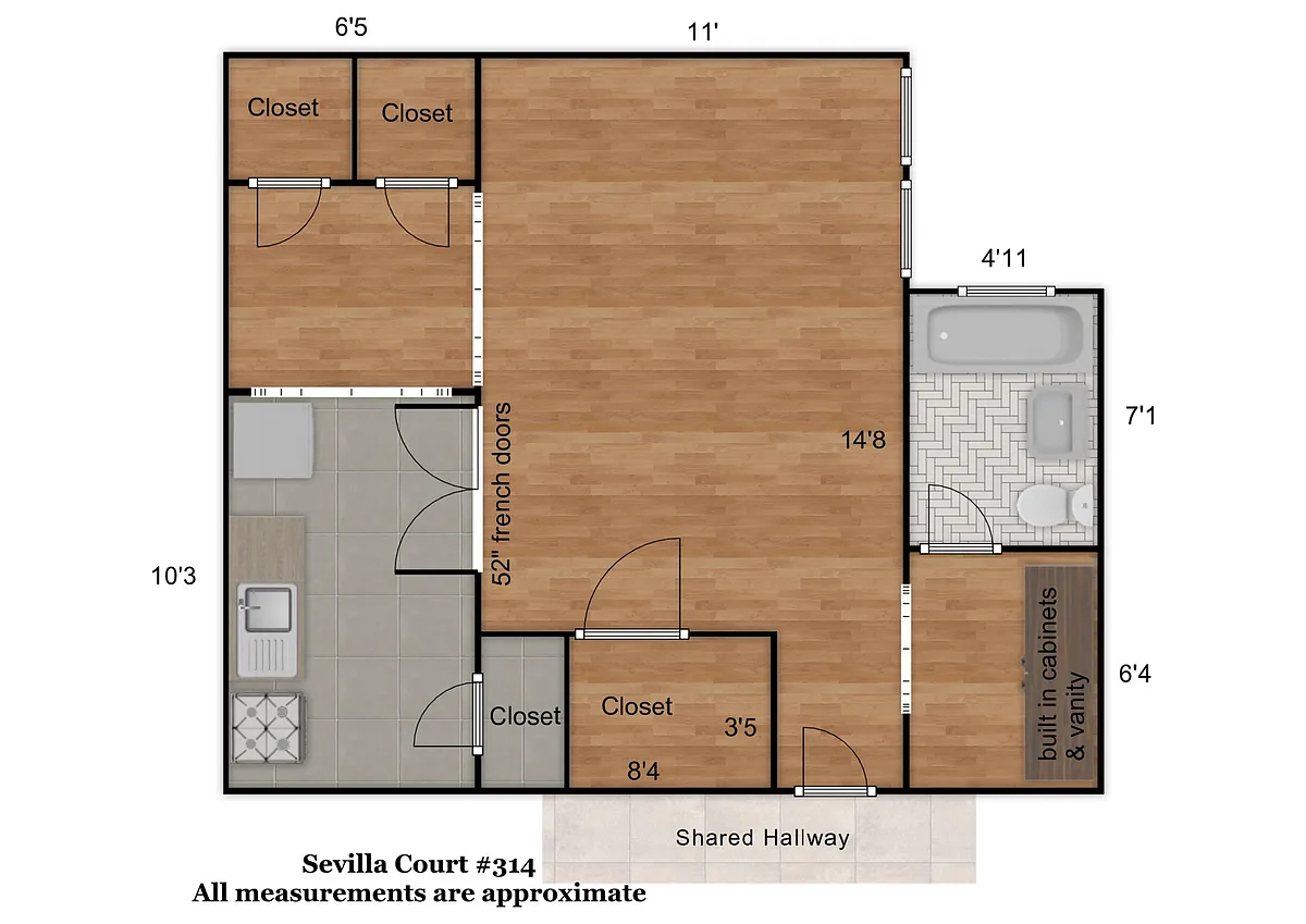 Floor plan Miami 14s