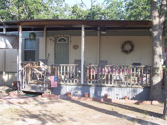 Front porch of Mobile home