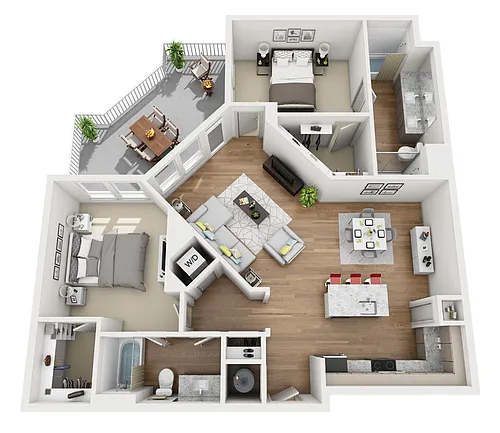Floor plan B4