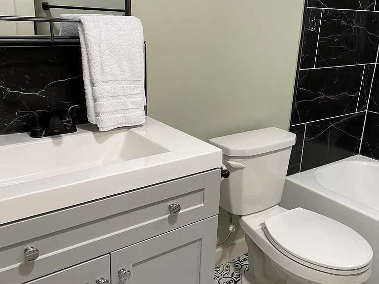 Upstairs bathroom