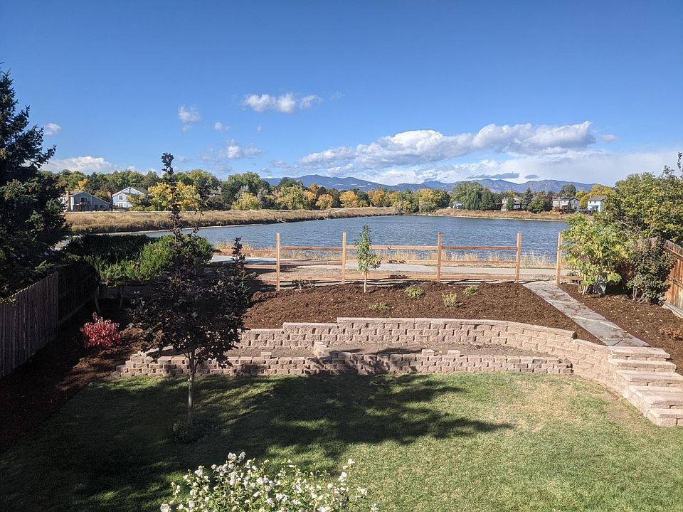 Lake and mountain views from the master bedroom suite. Newly landscaped backyard with garden space.