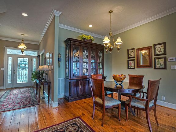 Dining area and entry