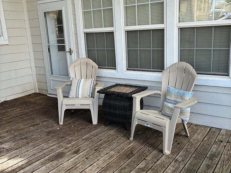 Back deck