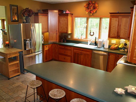 Stone floor custom cabs