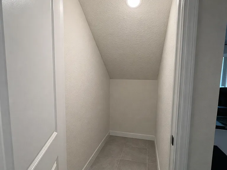 Closet under the stairs