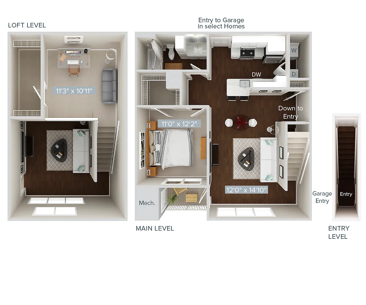 Floor plan A1L-311-P