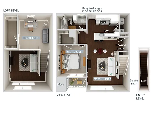 Floor plan A1L-311-P