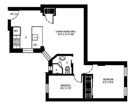 2nd image of 346 E 20th St APT 33