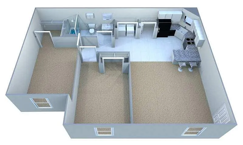 Floor plan Classic Deluxe II