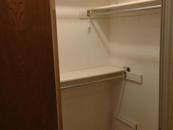 Walk in his and her closet