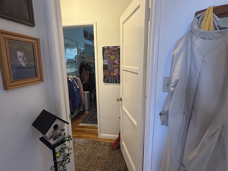 Entry through house