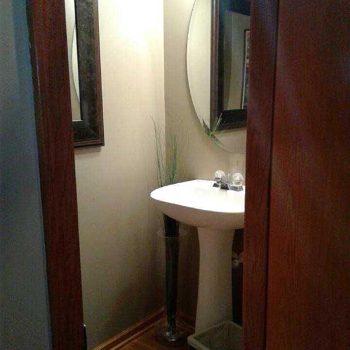 1/2 bath on main level