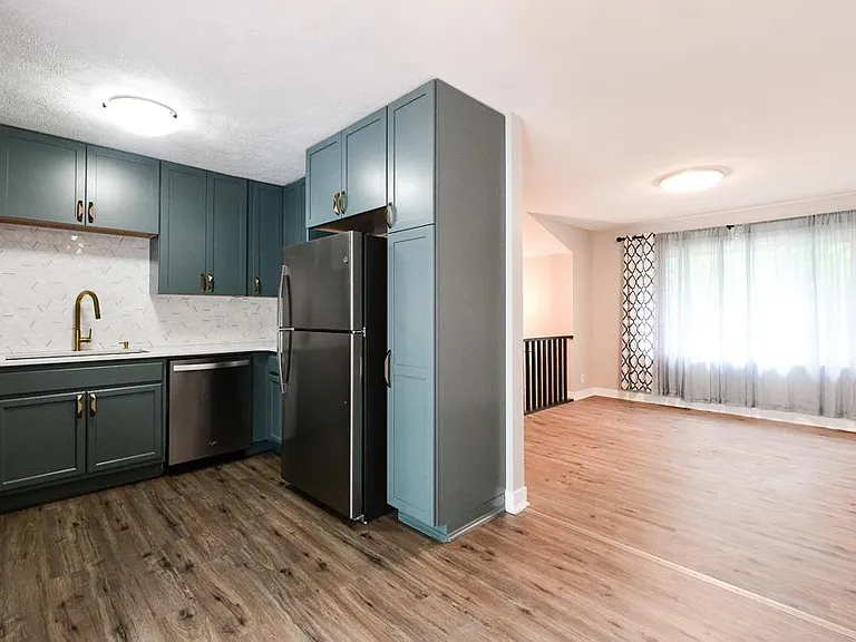 Kitchen Area with All Appliances Provided