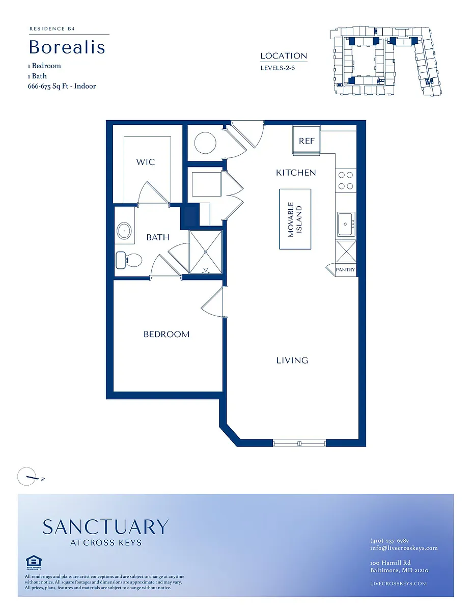 Floor plan Borealis