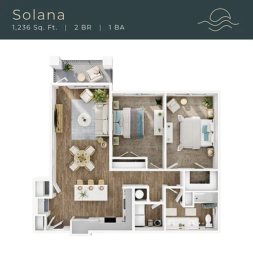 Floor plan Solana