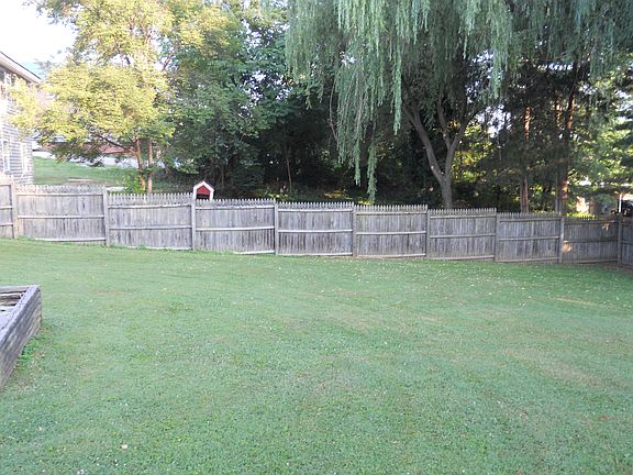 Fenced in Back Yard