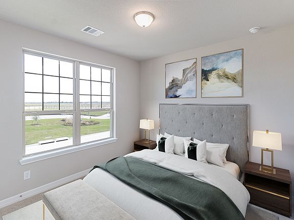 Secondary Bedroom. Note Sample product photo - actual exterior and interior selections may vary by