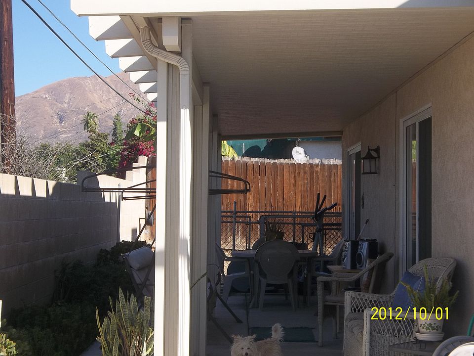 Back yard patio
