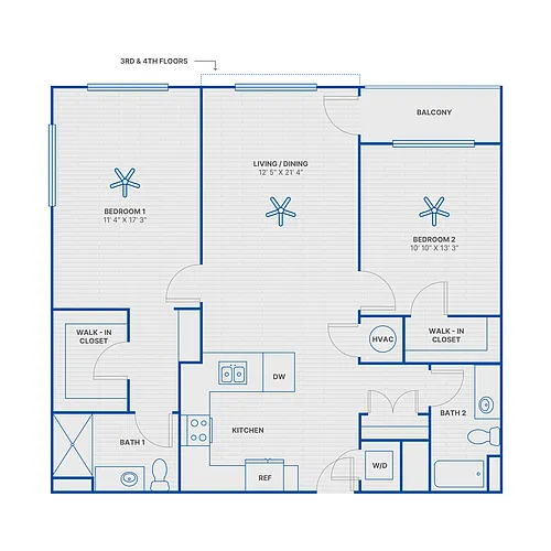 Floor plan Montauk ADA