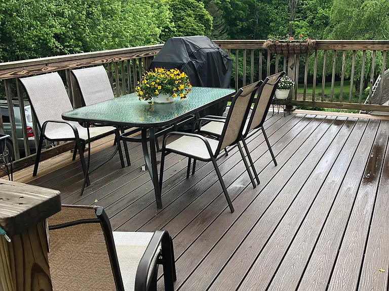 Deck, view to southeast