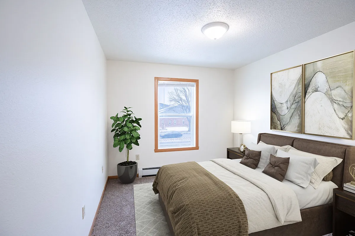 Fargo, ND Park Place Apartments | 32A | Bedroom - Park Place