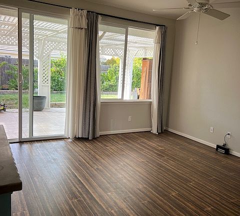 Living room view from kitchen